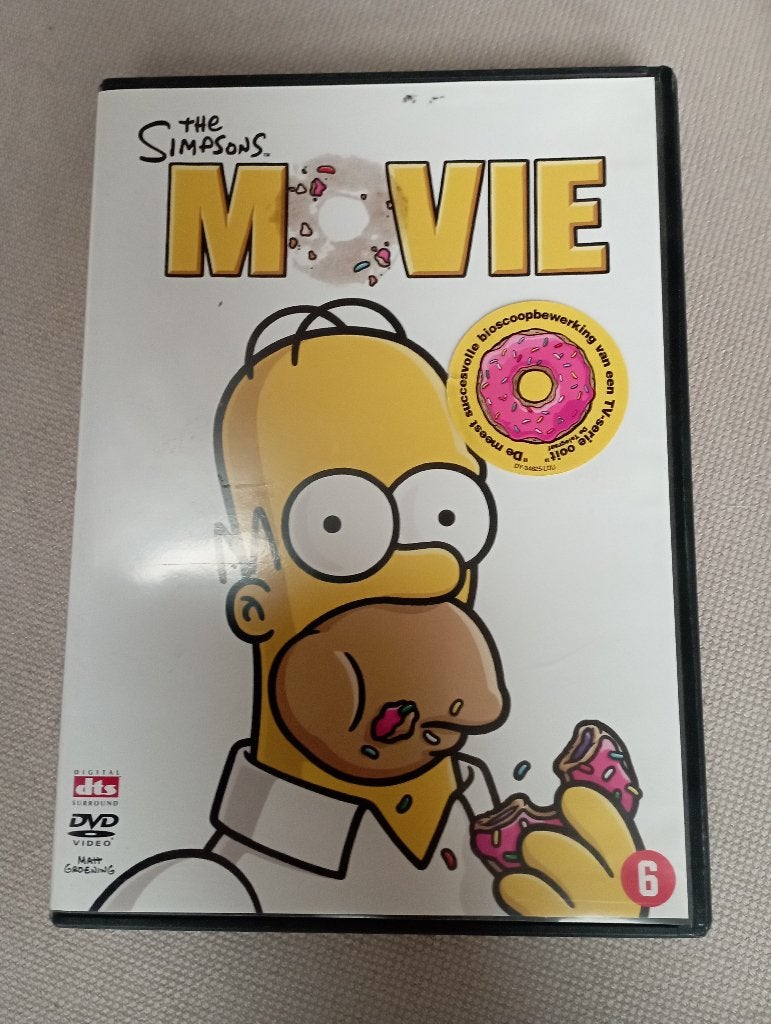The Simpsons Movie DVD, Ophalen, Animatie, Amerikaans, Nederlands