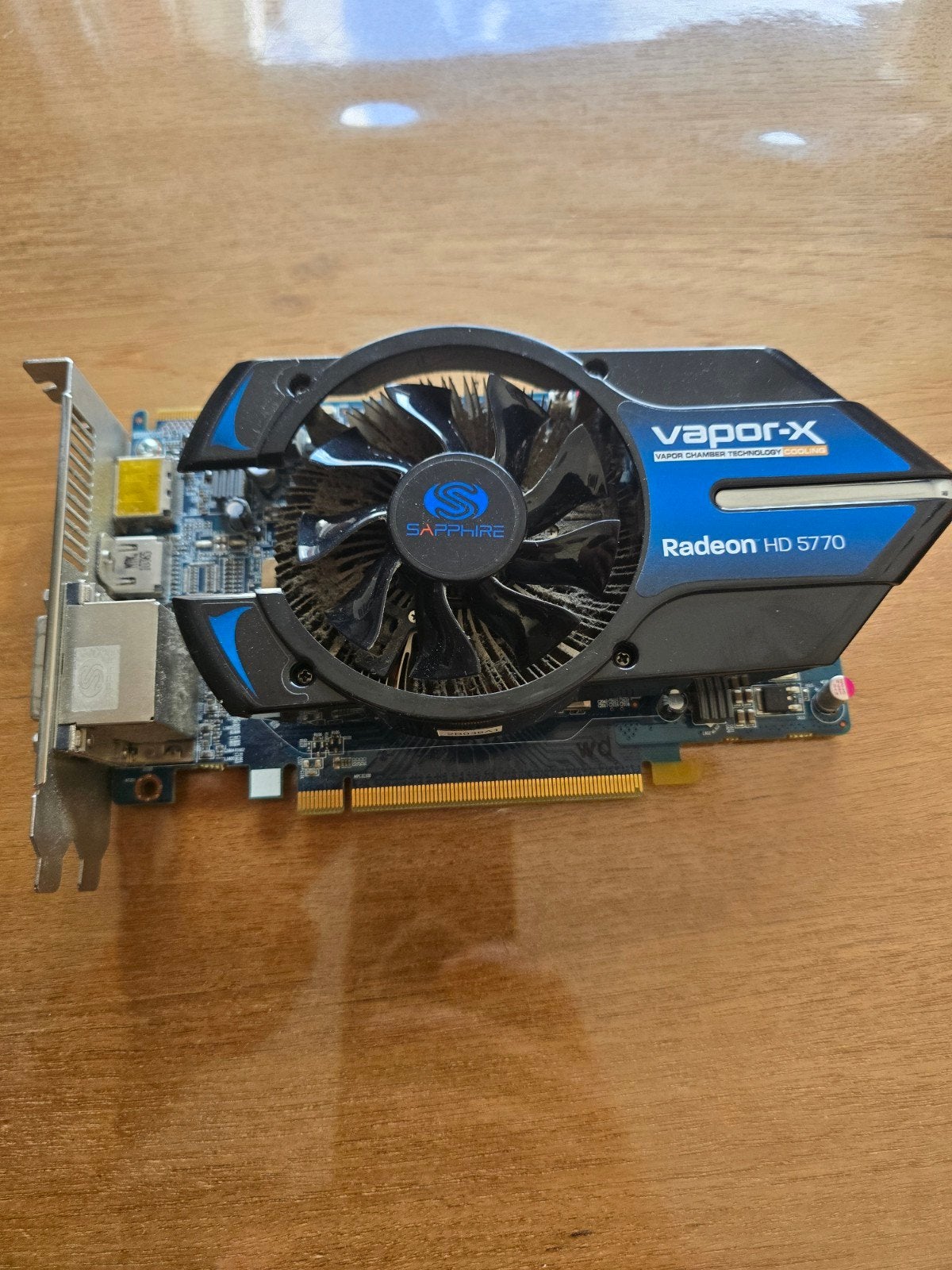Sapphire Radeon HD 5770 Vapor-X Grafische Kaart, Computers en Software, Ophalen of Verzenden, Gebruikt, GDDR5