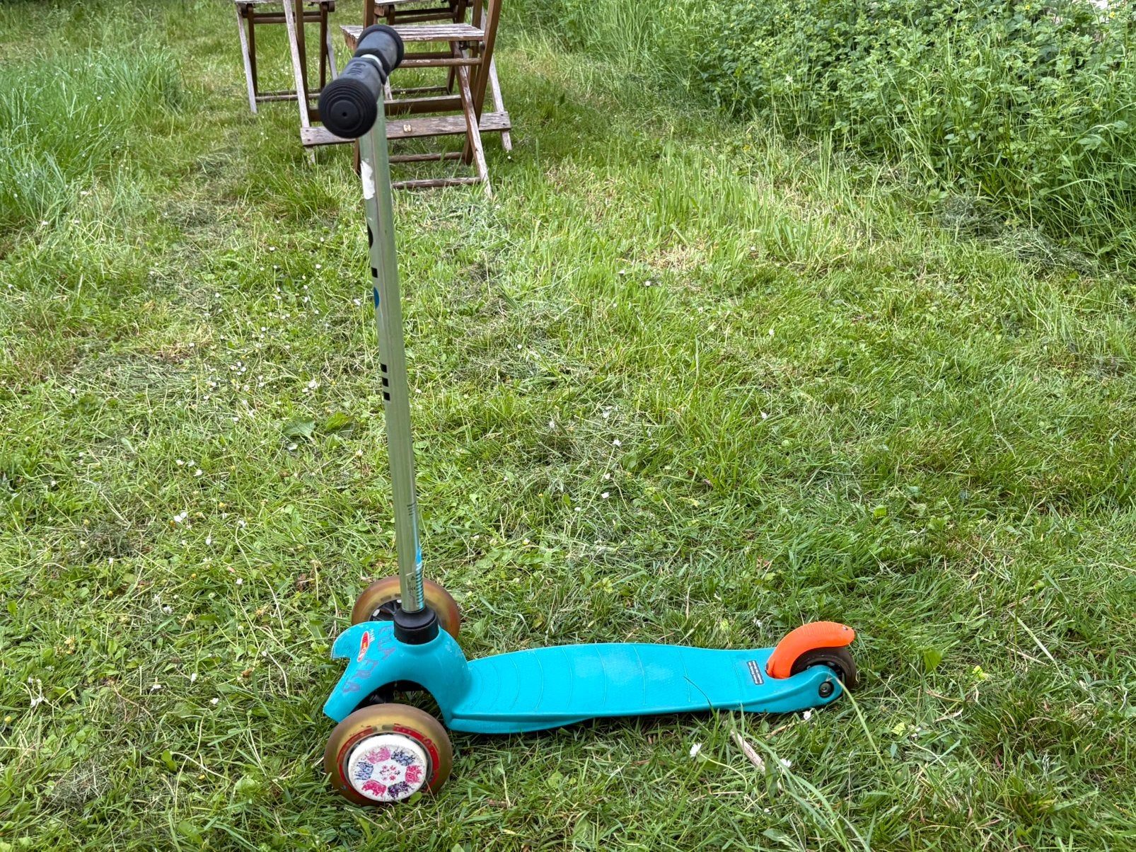 Trottinette MCRO 3 roues avec frein arrière, Fietsen en Brommers, Steps, Gebruikt, Ophalen