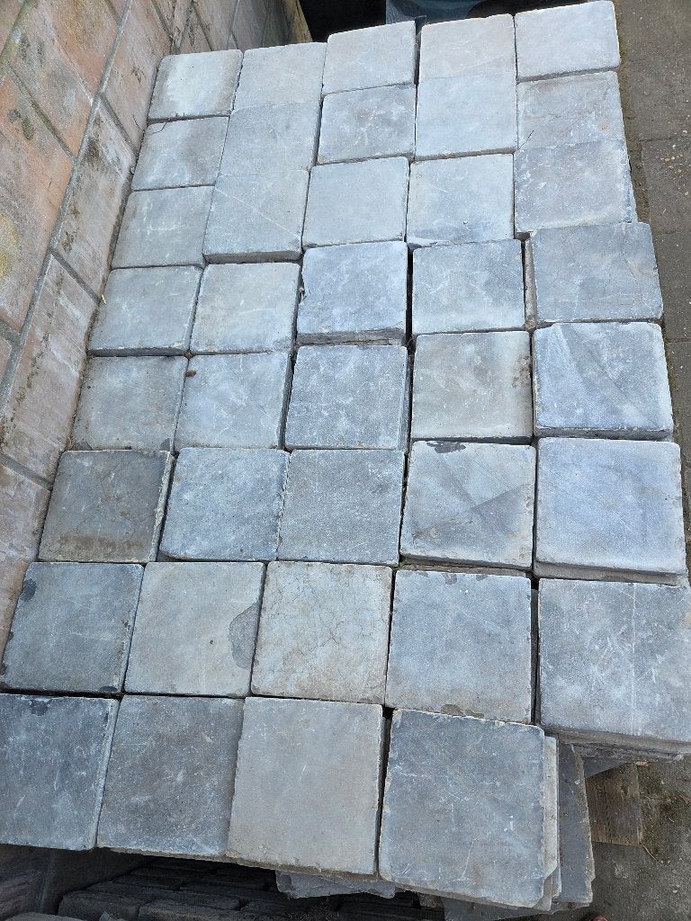 Arduin tegels 15×15 cm, 18m², Ophalen, Gebruikt, Terrastegels, Natuursteen