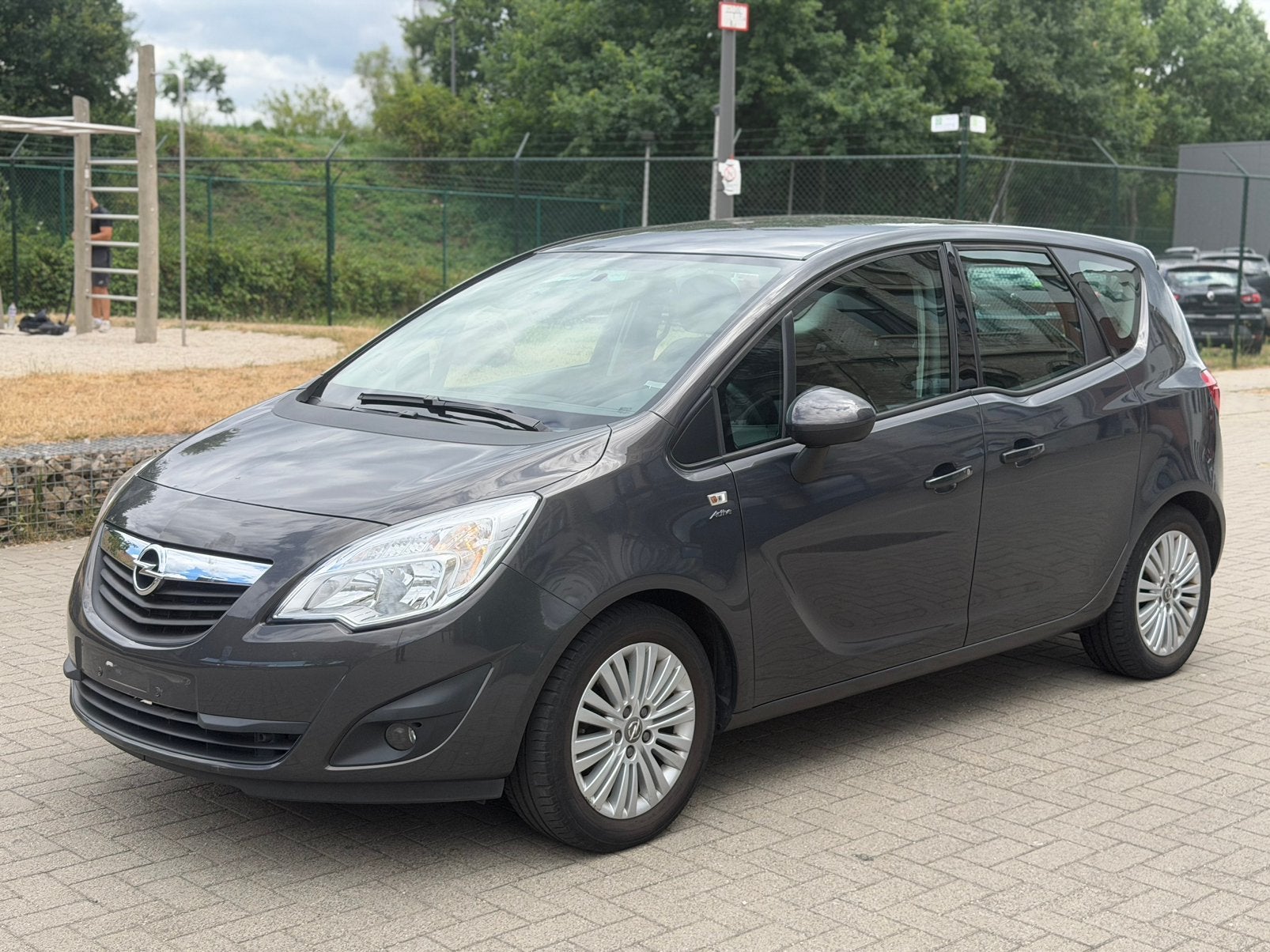 OPEL MERIVAN 1.4i 59.000KM AIRCO 5 DEURS BLANCO GEKEURD VVK, Voorwielaandrijving, Euro 5, Zwart, 4 cilinders