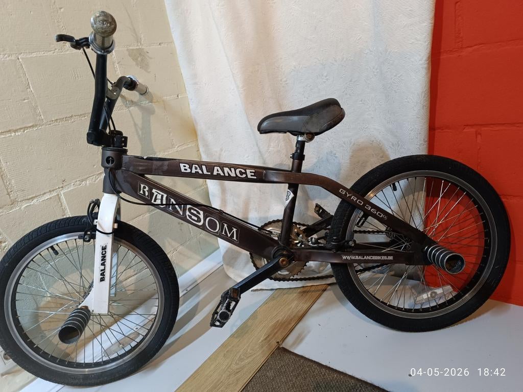 Stunt BMX Balance Ranson gyroscope 360, Enlèvement, Repose-pieds