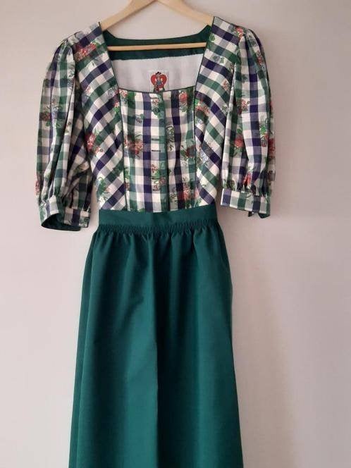 Dirndl original, Vêtements | Femmes, Taille 42/44 (L), Enlèvement, Sous le genou, Multicolore