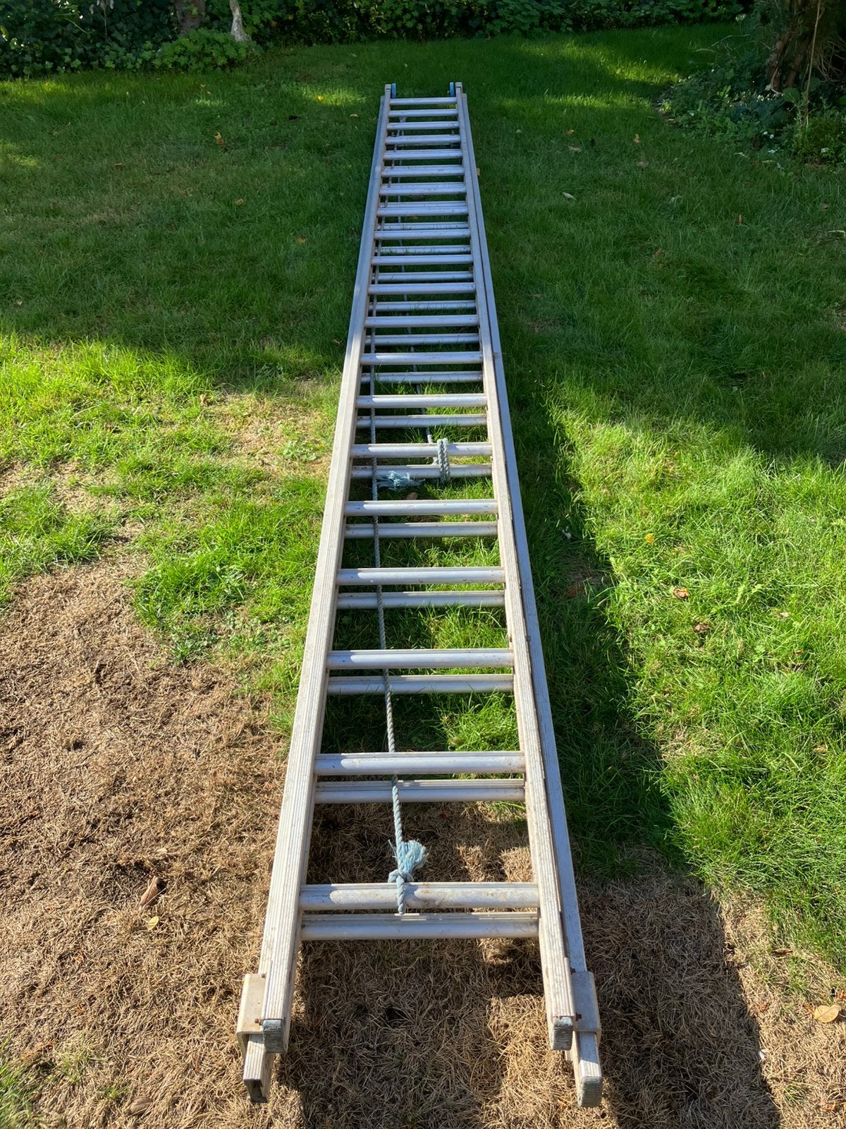 Aluminium ladder, Ophalen, Gebruikt, Ladder, Opvouwbaar of Inschuifbaar