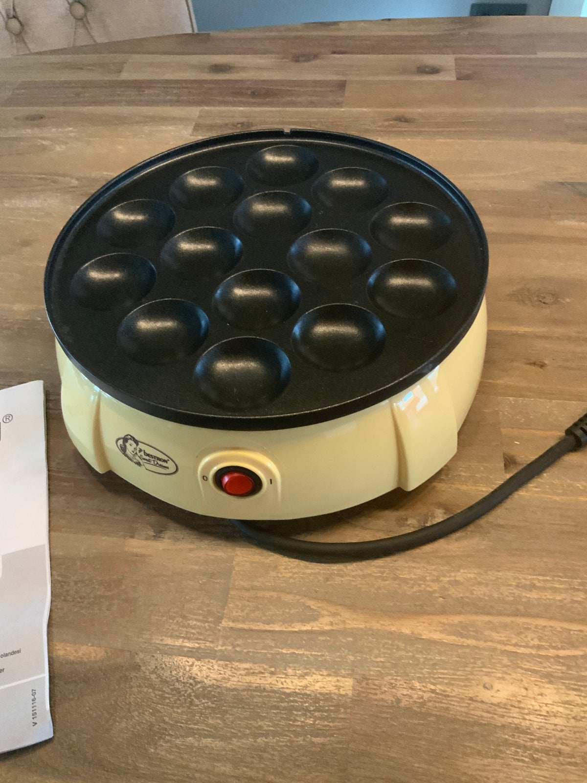 Toestel om poffertjes te maken merk Bestron, Ophalen, Zo goed als nieuw