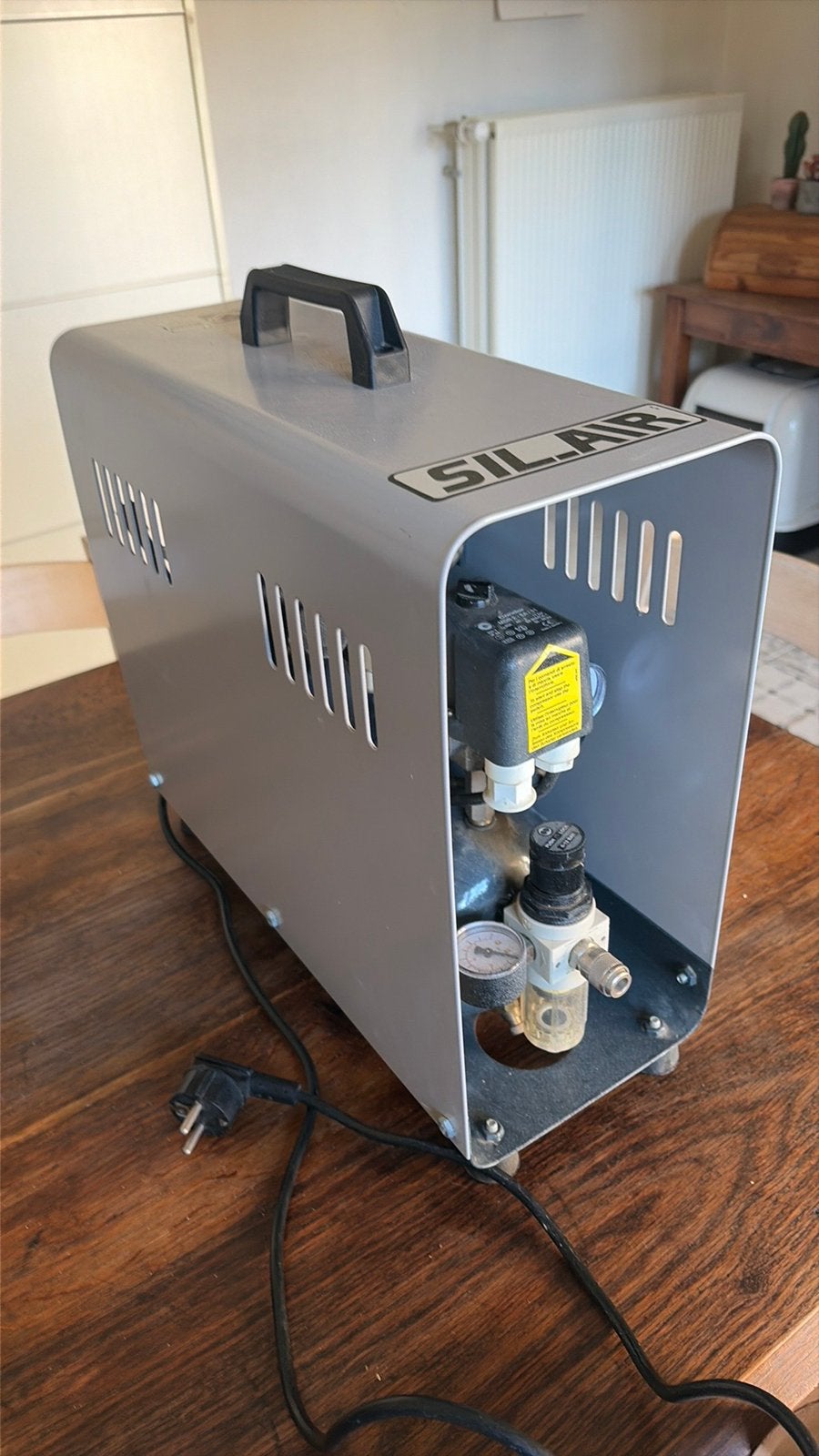 Werther Sil-air compressor, Hobby en Vrije tijd, Ophalen, Gebruikt