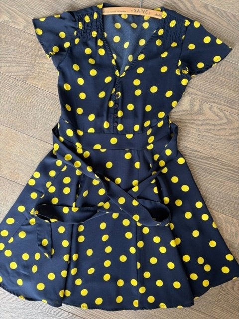 Robe vintage taille S, Enlèvement ou Envoi, Taille 36 (S), Comme neuf, Longueur genou