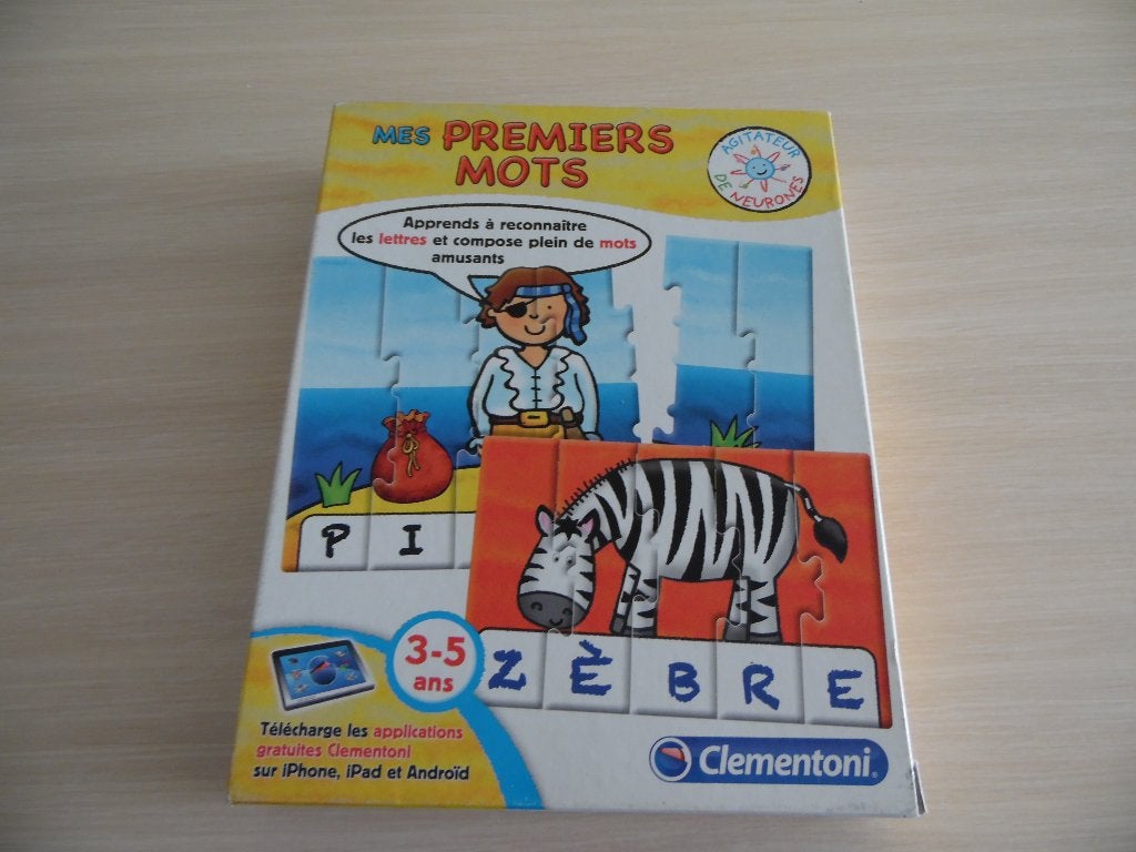 MES PREMIERS MOTS      CLEMENTONI, Ophalen of Verzenden, Zo goed als nieuw, Puzzelen