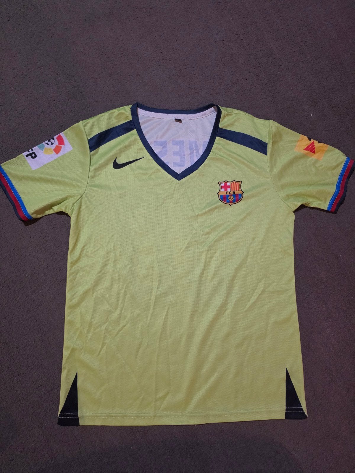 Maillot inspiré Messi Barcelone 2005-2006 S, Taille S, Enlèvement ou Envoi, Comme neuf, Maillot