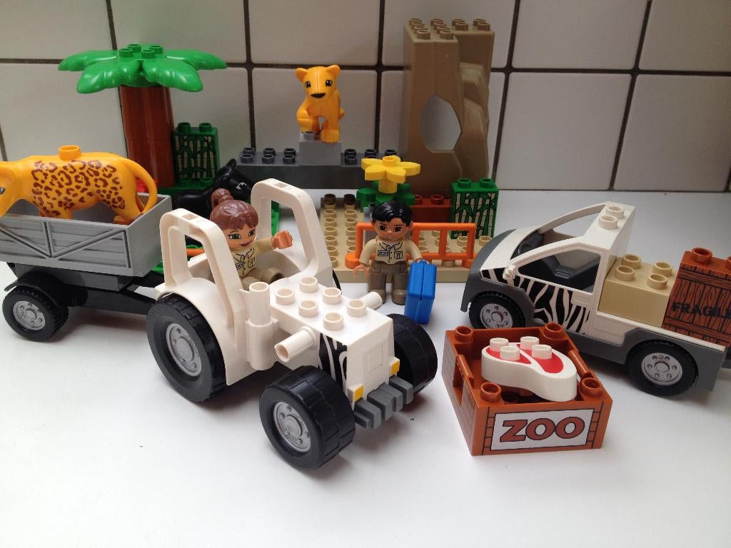duplo 4971 zoo, Ophalen of Verzenden, Duplo