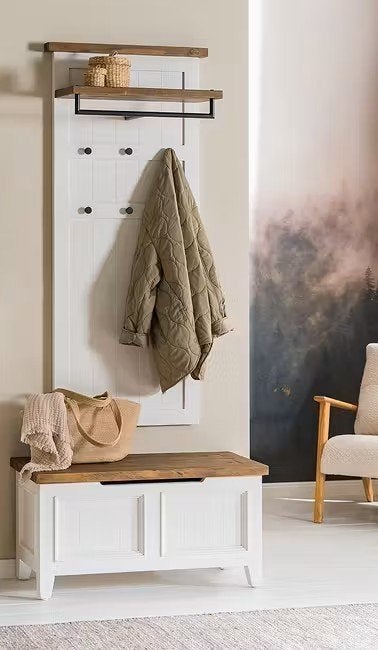 Set kasten badkamer en/of vestiaire, Huis en Inrichting, Ophalen, Met deur(en), Landelijk, romantisch, Nieuw