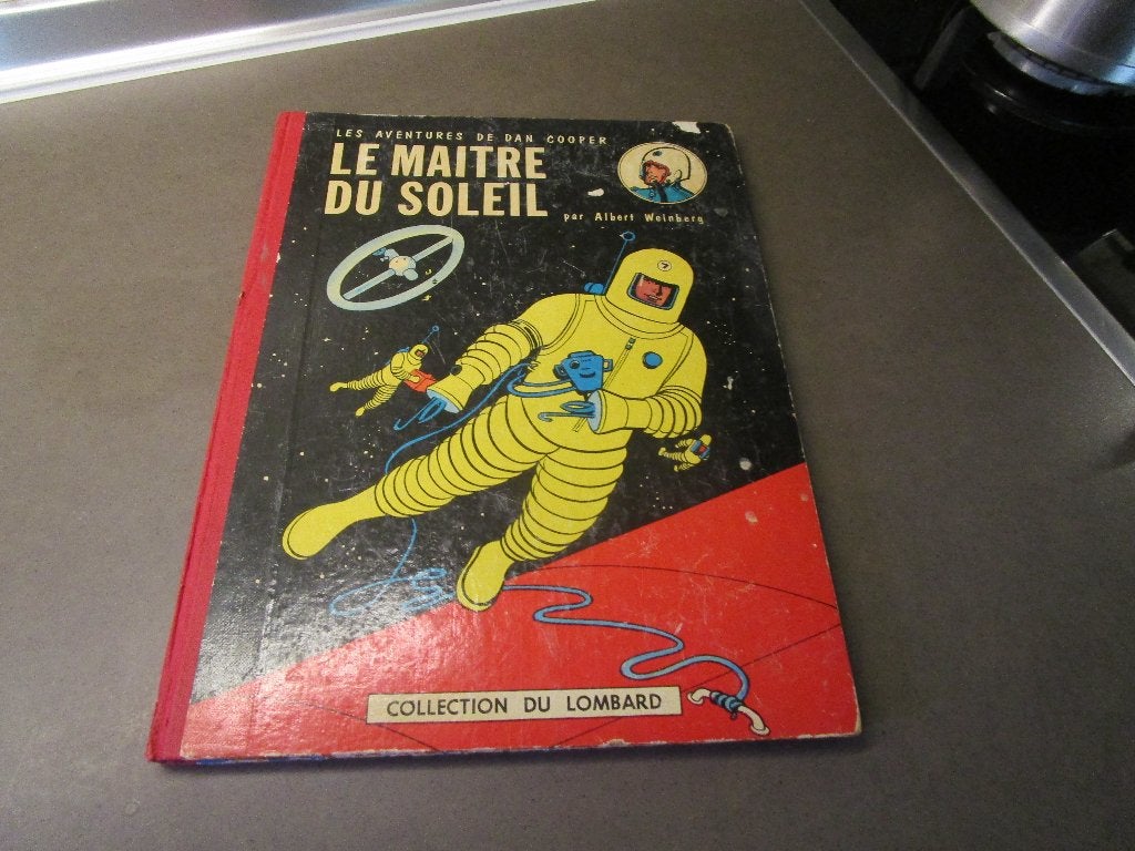 DERNIER JOUR : Dan Cooper - Maître du soleil - 1 éd. - 1958, Livres, BD, Utilisé, Une BD, Enlèvement ou Envoi