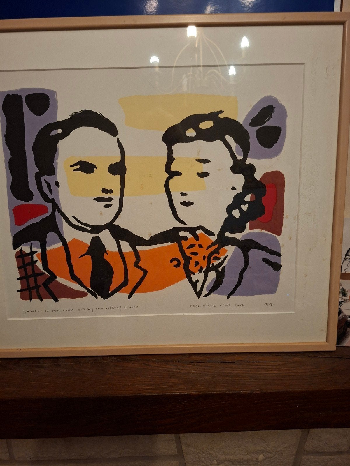Kunst en antiek Eric van de pitte0, Antiek en Kunst, Kunst | Litho's en Zeefdrukken, Ophalen