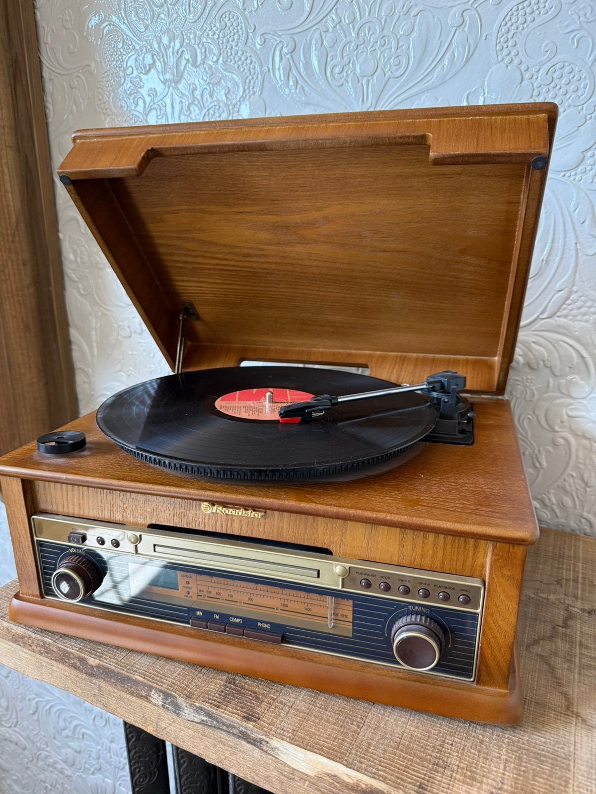 Roadster 1799, Audio, Tv en Foto, Platenspelers, Ophalen, Zo goed als nieuw, Platenspeler