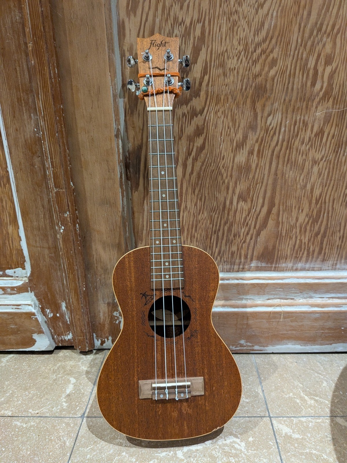 ukelele flight concert + gigbag, Ophalen, Zo goed als nieuw, Overige typen, Met koffer