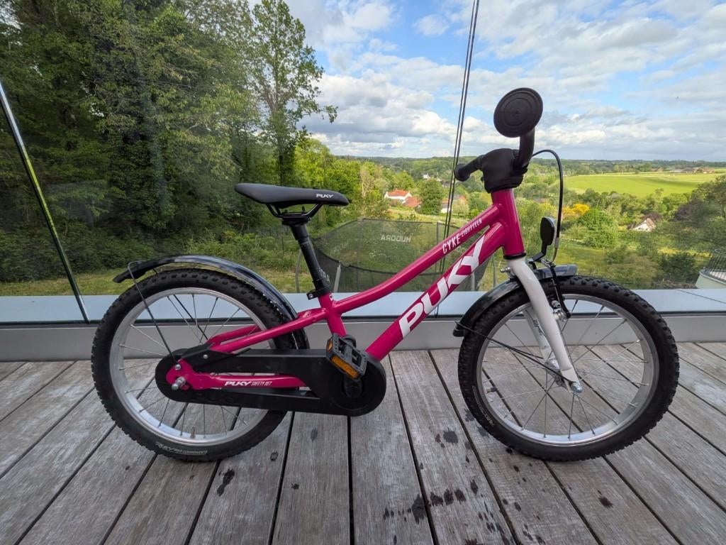 Puky Cyke 18 pouces  (5 à 8 ans) - Vélo enfant - Ittre-Namur, Vélos & Vélomoteurs, Frein sur jante, Puky, 18 pouces, Comme neuf
