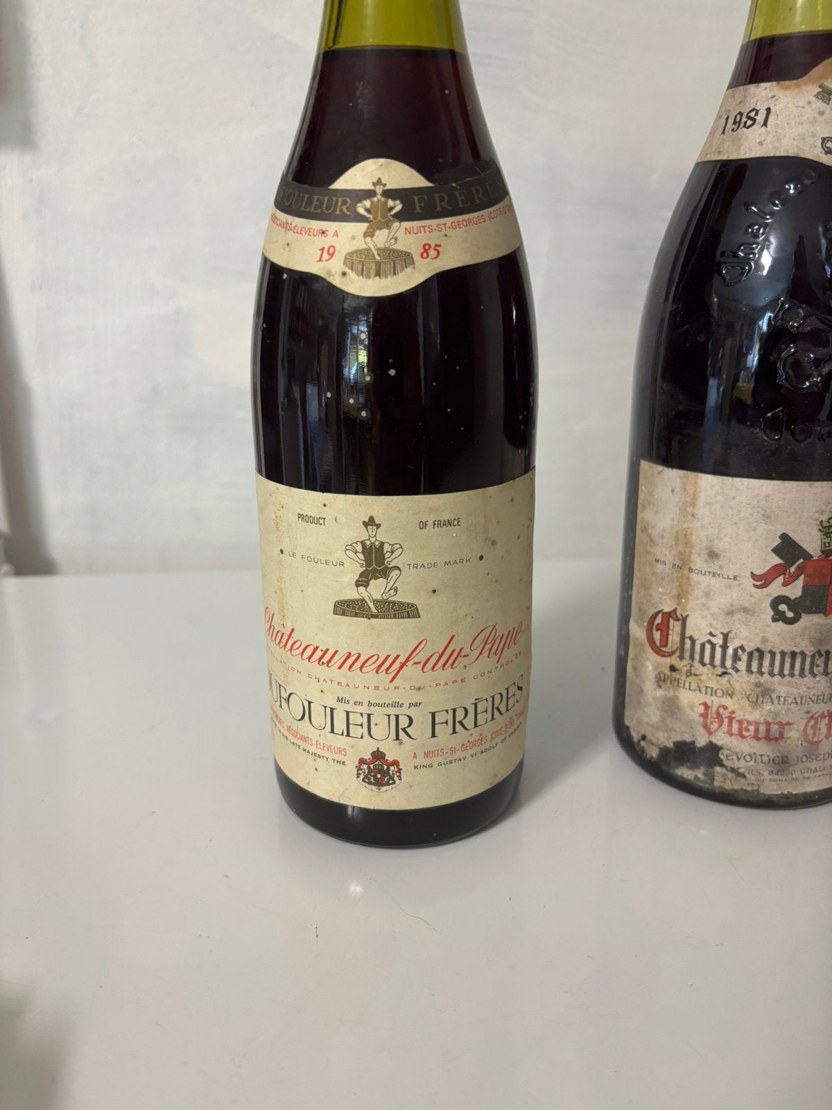 Chateauneuf du pape collections, Enlèvement ou Envoi, Pleine, Comme neuf, Vin rouge