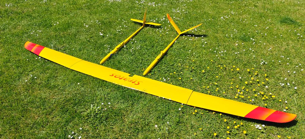 Shredair Stratos 3V F3J avec deux coques, Enlèvement, Utilisé, Autres types, RTF (Ready to Fly)