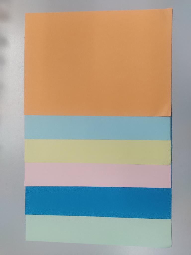 Gekleurd A4 papier NIEUW - 6 kleuren, Diversen, Papierwaren, Ophalen of Verzenden, Nieuw