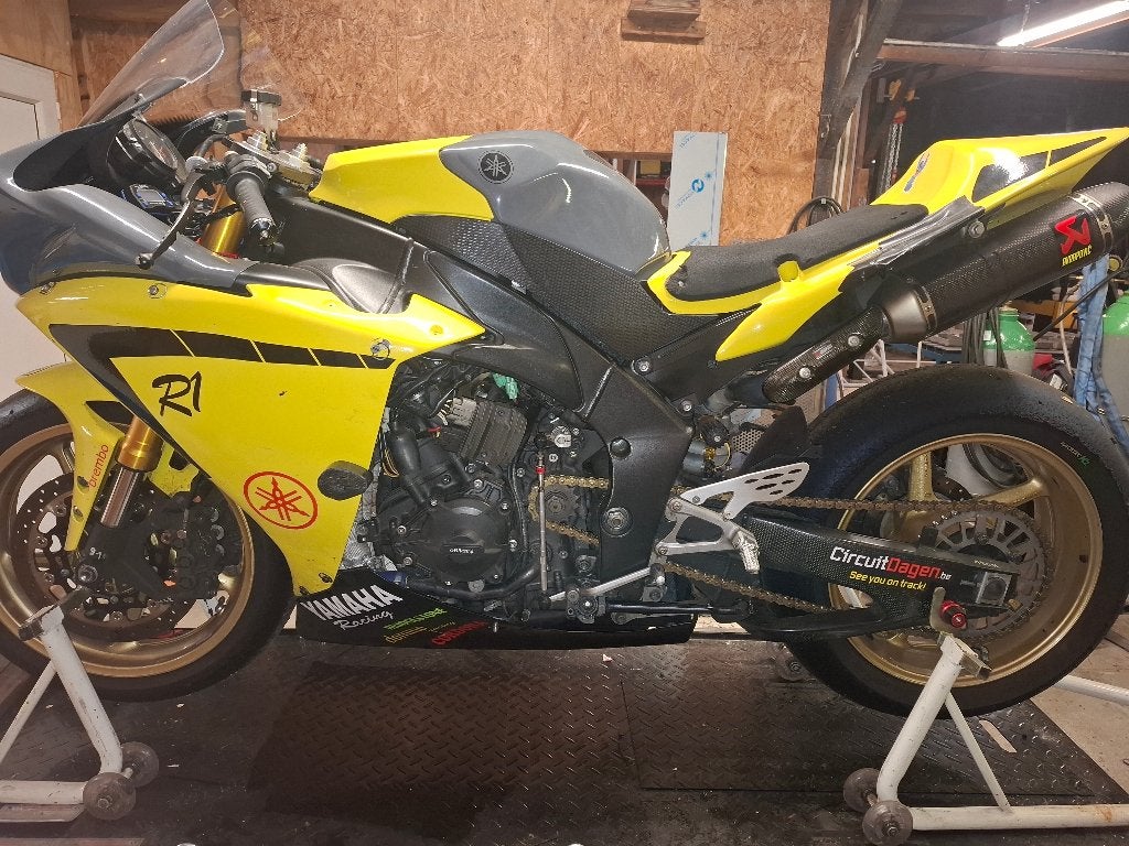 Yamaha r1, Sportuitlaat, 4 cilinders, Gebruikt, Meer dan 35 kW