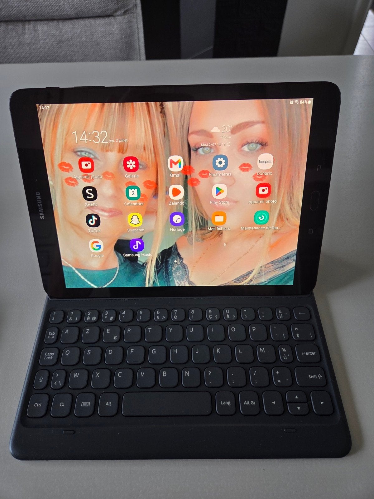tablette Samsung Galaxy S3 plus clavier Samsung, Informatique & Logiciels, Android Tablettes, Enlèvement