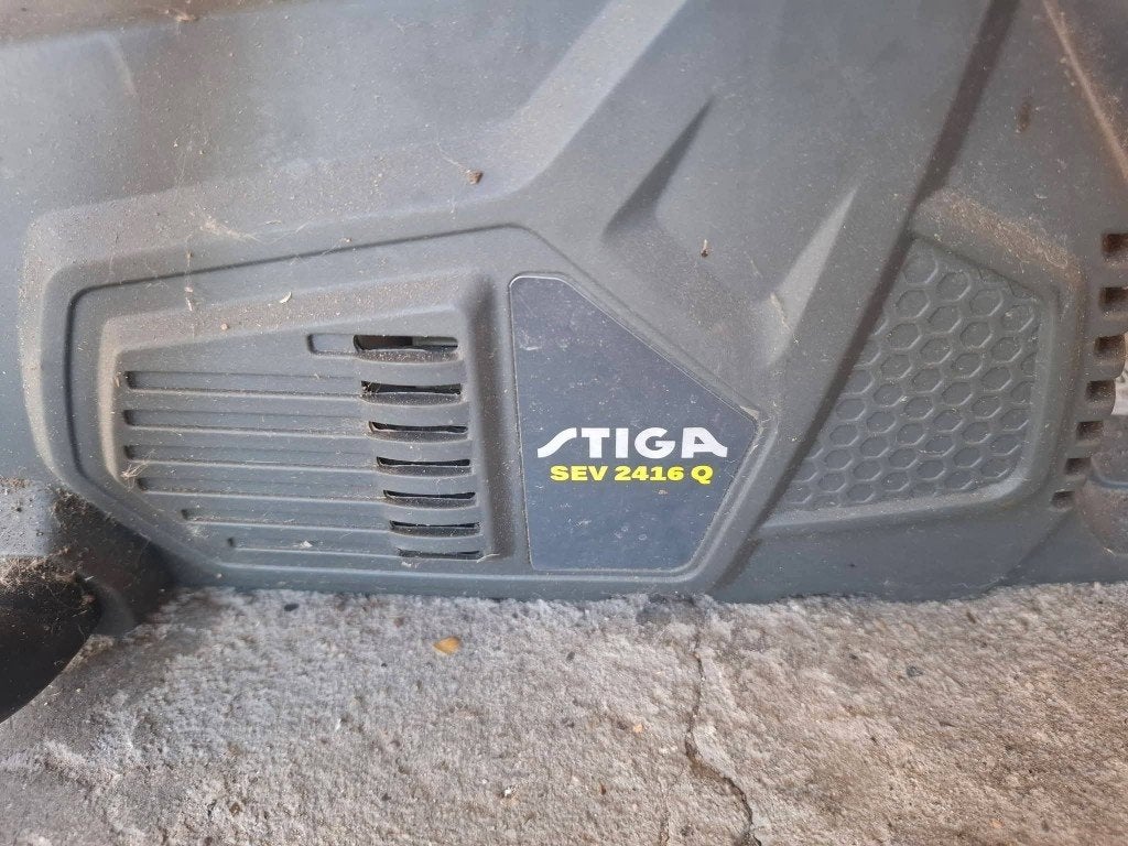 Kettingzaag van Stiga, Enlèvement, Tronçonneuse