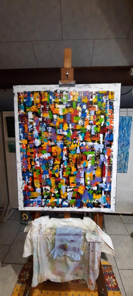 Kleur, Huis en Inrichting, Ophalen, Schilderij