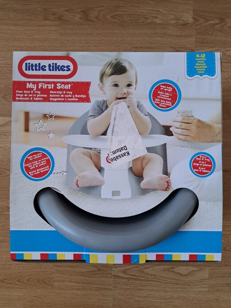 Little Tikes vloerzitje + eetblad, Ophalen