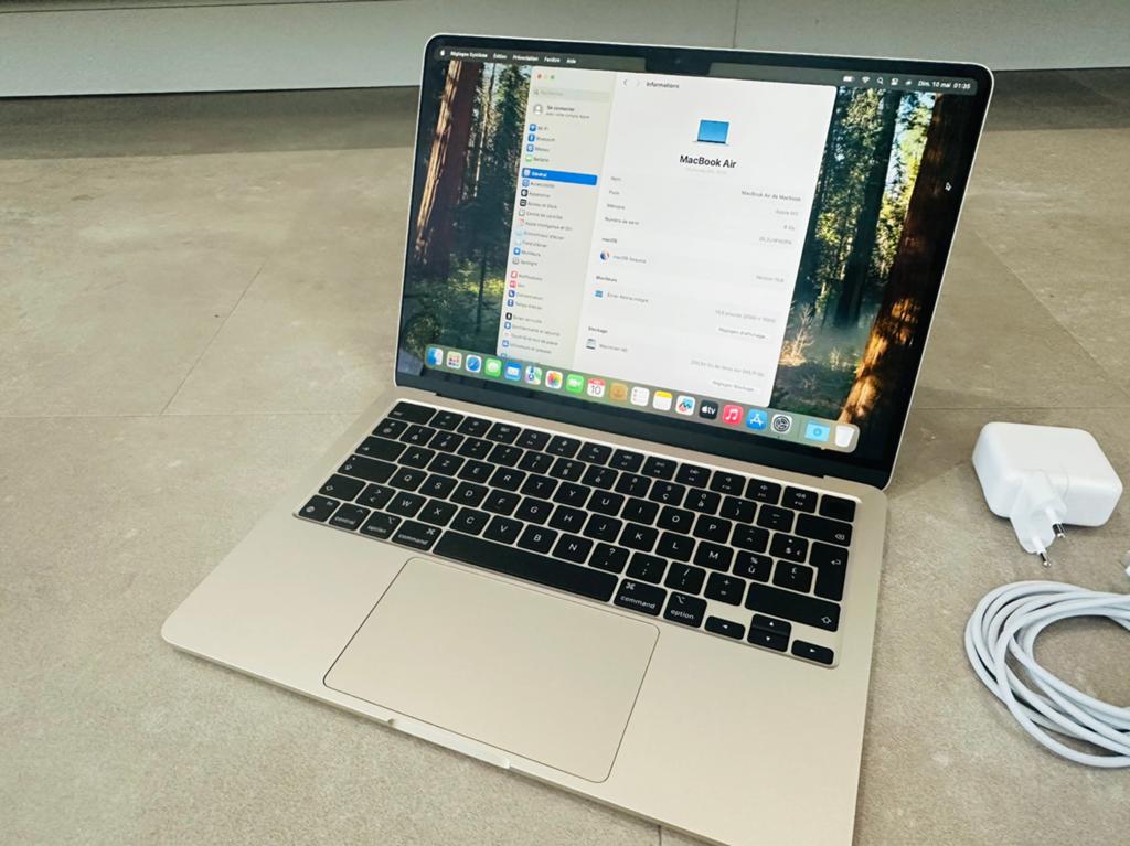 MacBook Air M3 13 pouces – 2024 –Excellent état - Quasi neuf, Computers en Software, Apple Macbooks, Ophalen, 13 inch, Zo goed als nieuw