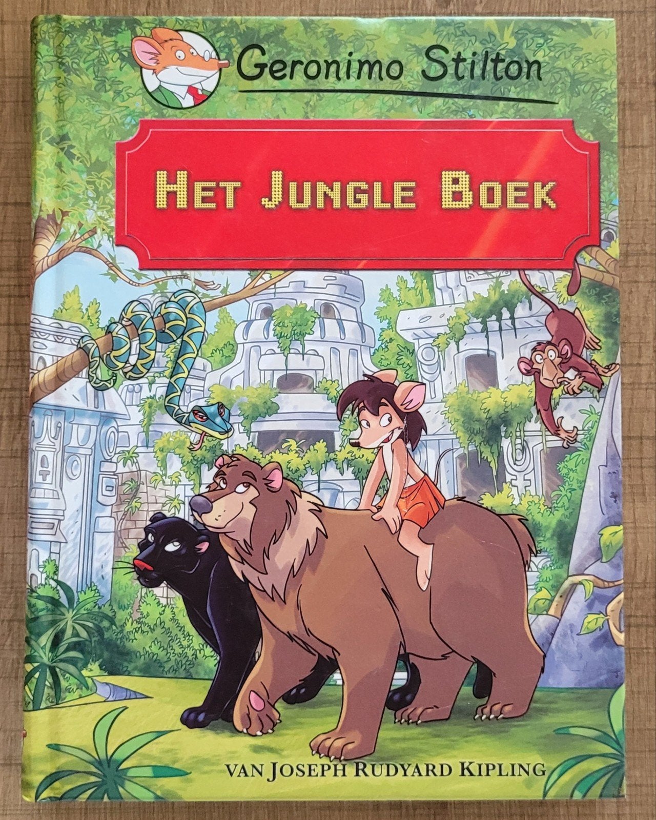 Geronimo Stilton - Het Jungle Boek, Ophalen of Verzenden, Zo goed als nieuw, Fictie