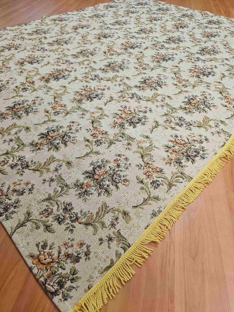 Couvre-lit vintage, tapis 200/160, Maison & Meubles, Chambre à coucher | Linge de lit, Utilisé, Couvre-lit, Multicolore, Enlèvement ou Envoi
