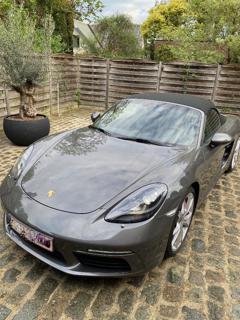 Porsche Boxster S 718 2.5 - Volleder - PDK - Sportuitlaat, Auto's, Porsche, Achterwielaandrijving, Cabriolet, 257 kW, Leder