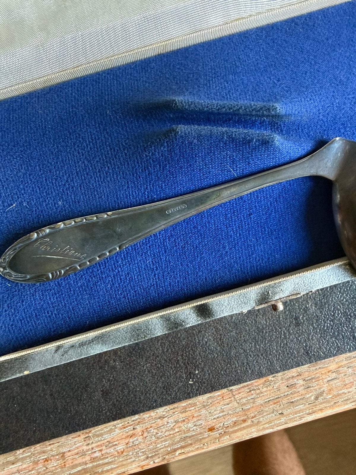Zeldzame AntiekeWellner baby lepel ca1930Met Originele Doos, Antiek en Kunst, Ophalen