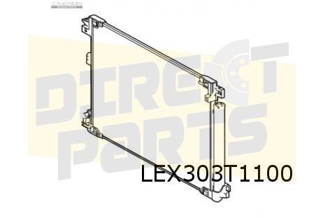 Lexus LBX (3/24-) condensor Origineel! 884A052020, -, Verzenden, -, Nieuw