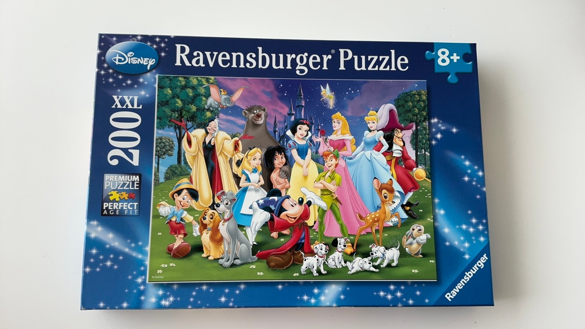 Disney puzzle 200stuks xxl 8jaar+, Hobby en Vrije tijd, Ophalen, Minder dan 500 stukjes, Nieuw, Legpuzzel