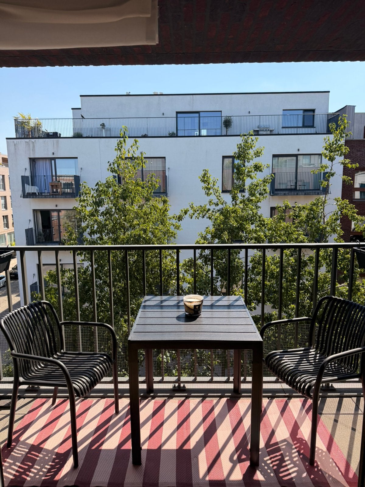 Nouveau set de balcon Jysk noir, Jardin & Terrasse, Enlèvement, Comme neuf