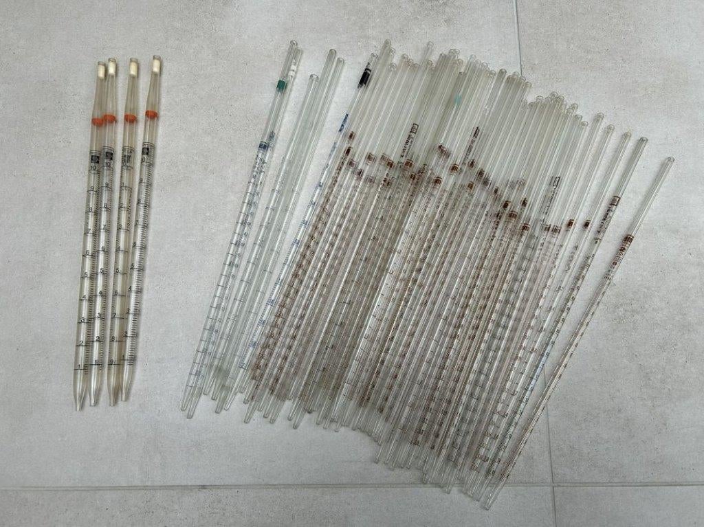 Labo Meetpipetten 2ml gegradueerd, labomateriaal, Ophalen of Verzenden, Gebruikt