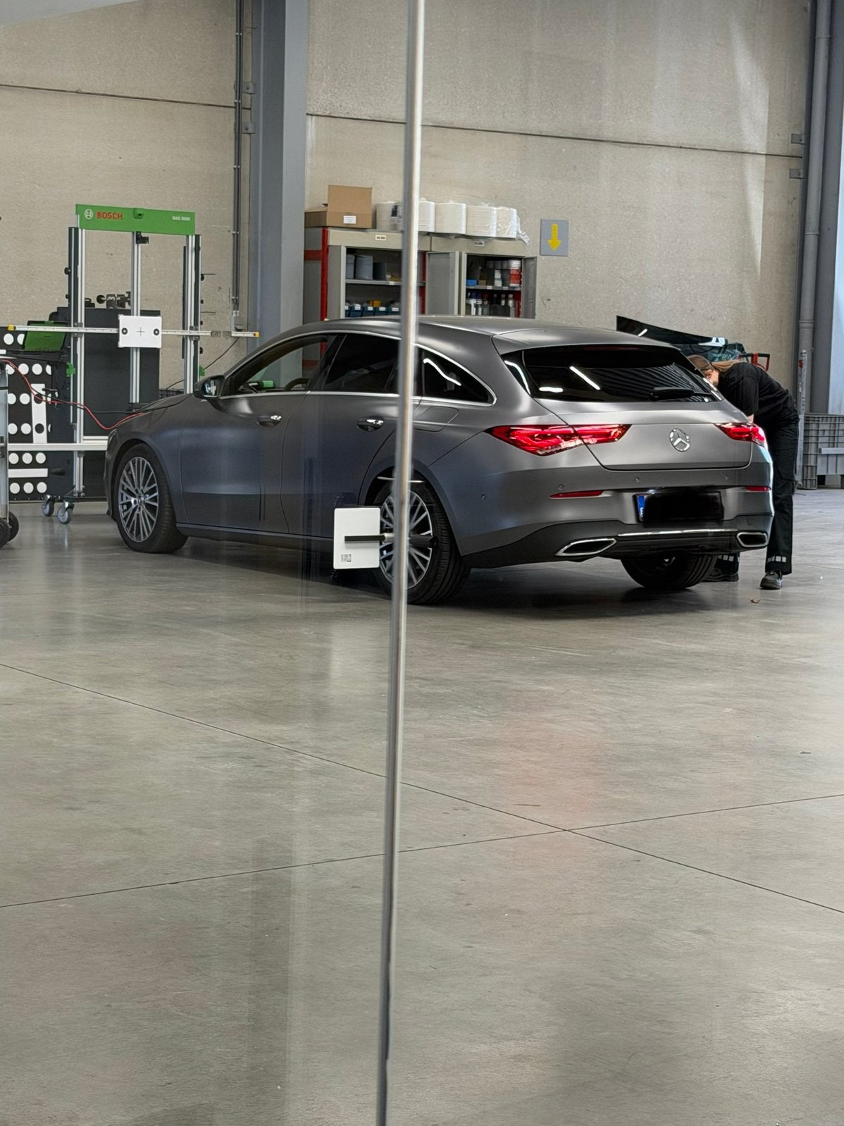 Mercedes CLA 180 Shooting brake, Auto's, CLA, Zwart, Leder, Break