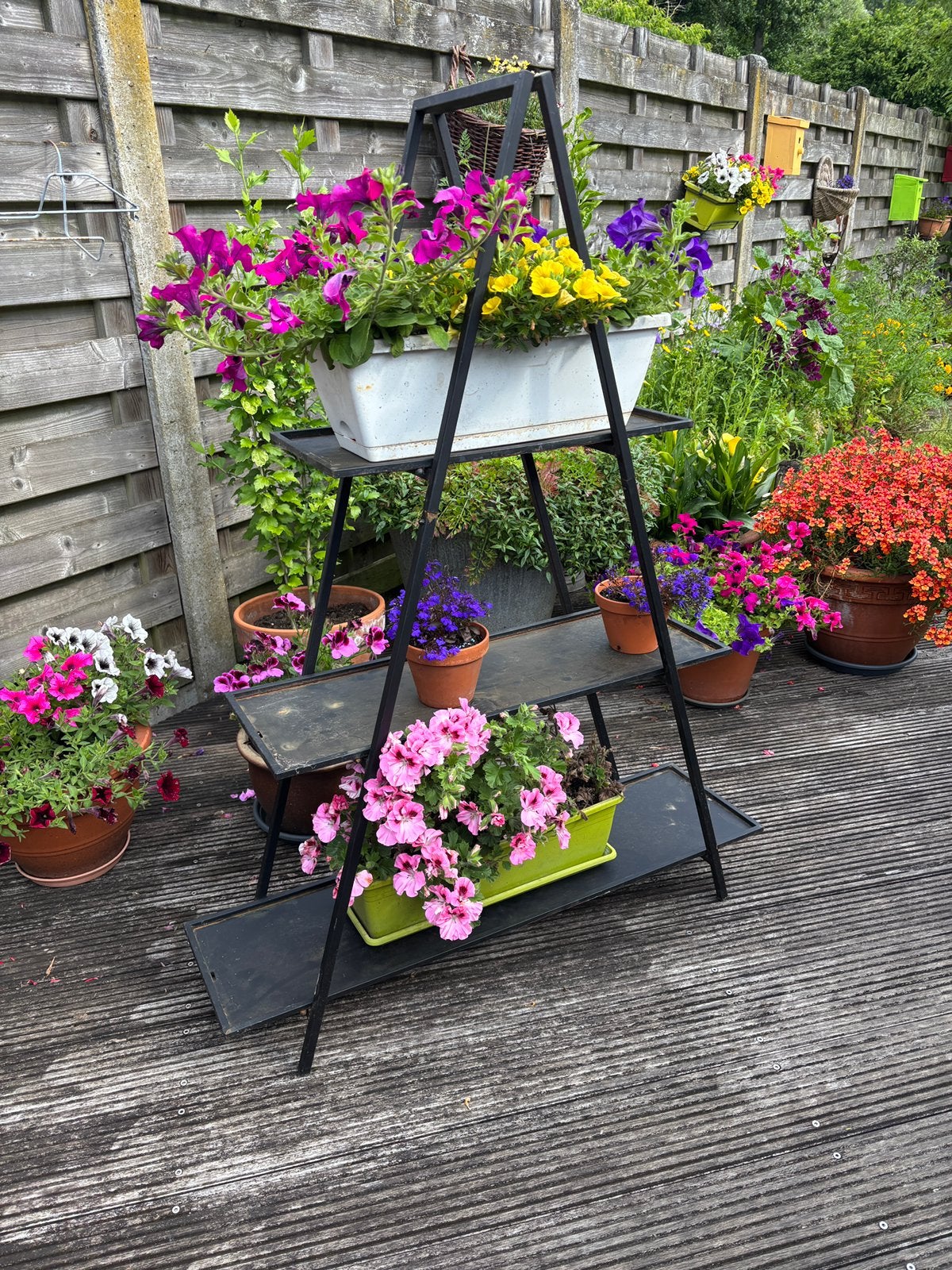 Leuk plantenrekje, Jardin & Terrasse, Bacs à fleurs & Jardinières, Enlèvement, Utilisé
