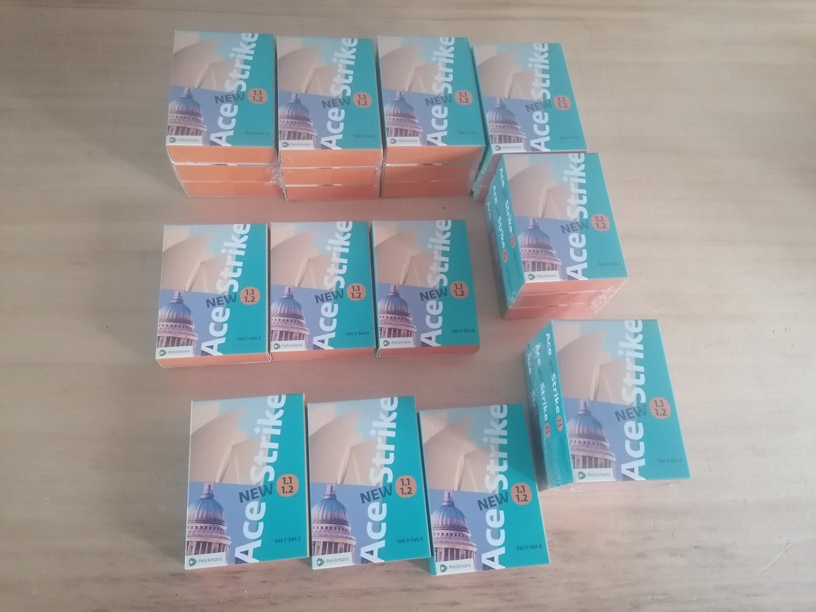Nouvelles cartes d'activité Ace/New Strike 1.1 et 1.2, Enlèvement, Neuf, Anglais, Pelckmans