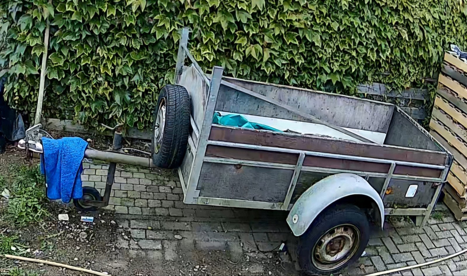 remork 750kg 95cm op 2m, Ophalen