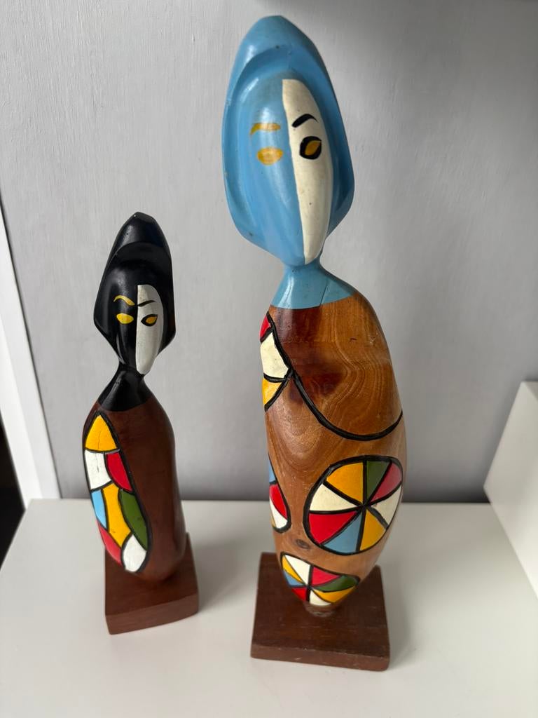 2 beeldjes van FRANK CORONADO, Ophalen of Verzenden