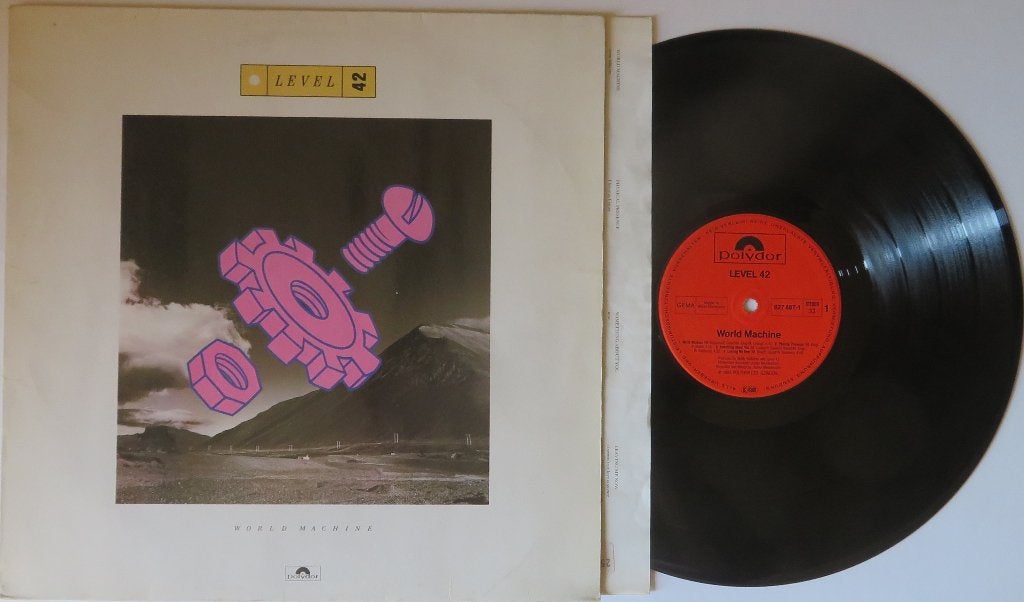 Level 42 - World machine. Lp, Beschermende buitenhoes, LP, Gebruikt, Ophalen of Verzenden