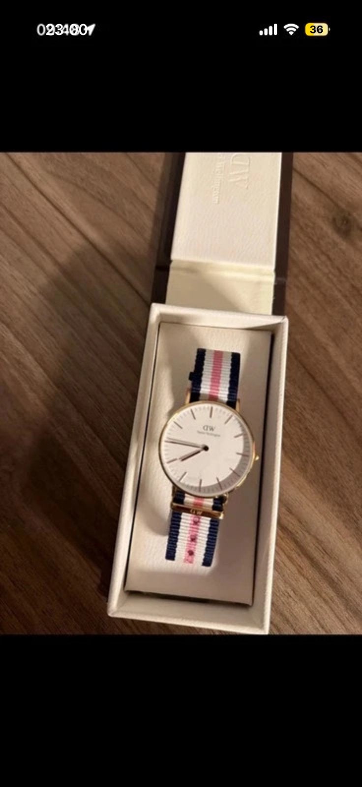 Daniel Wellington horloge nieuw, Handtassen en Accessoires, Ophalen, Zo goed als nieuw