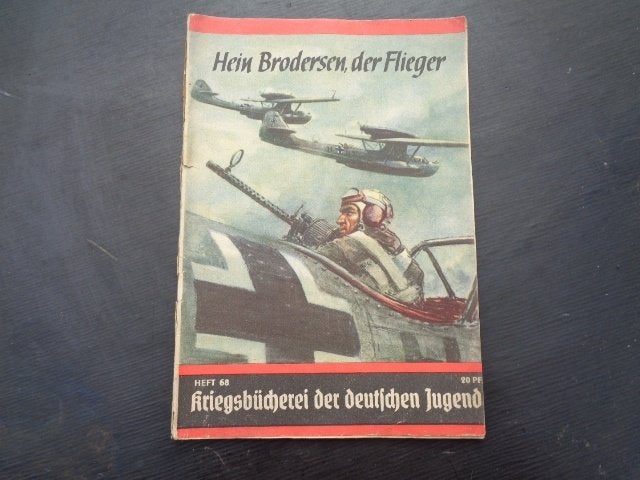 Luftwaffe kriegsbücherei der D. Jugend , Heft 68, Livres, Armée de l'air, Enlèvement ou Envoi, Deuxième Guerre mondiale, Utilisé