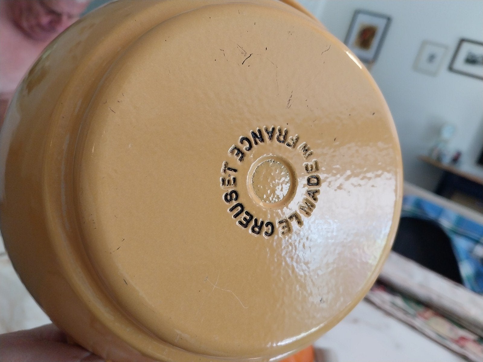 poêle en fonte originale Le Creuset, Enlèvement ou Envoi, Fonte, Le Creuset