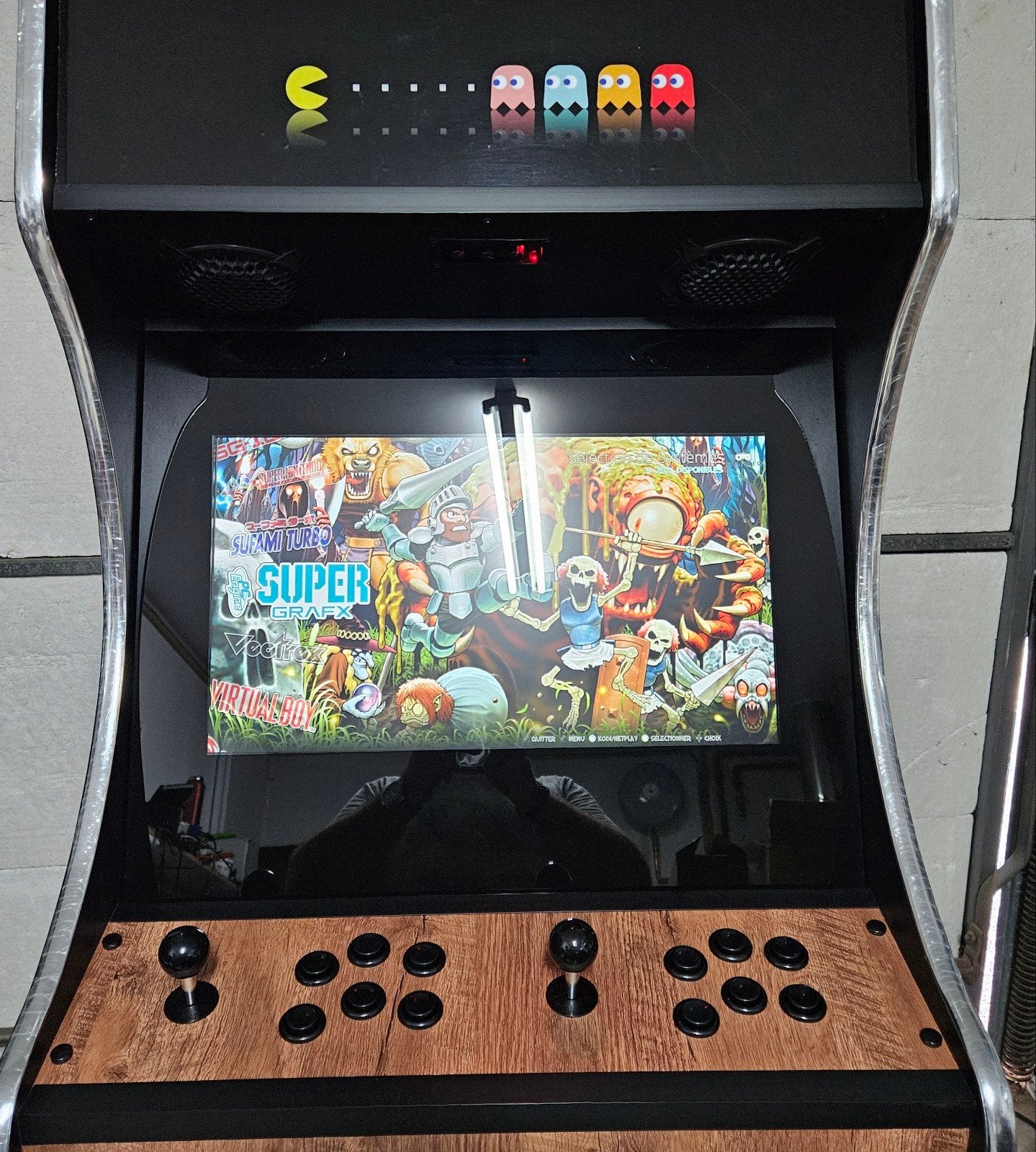 Borne arcade 12000jeux neuve, Collections