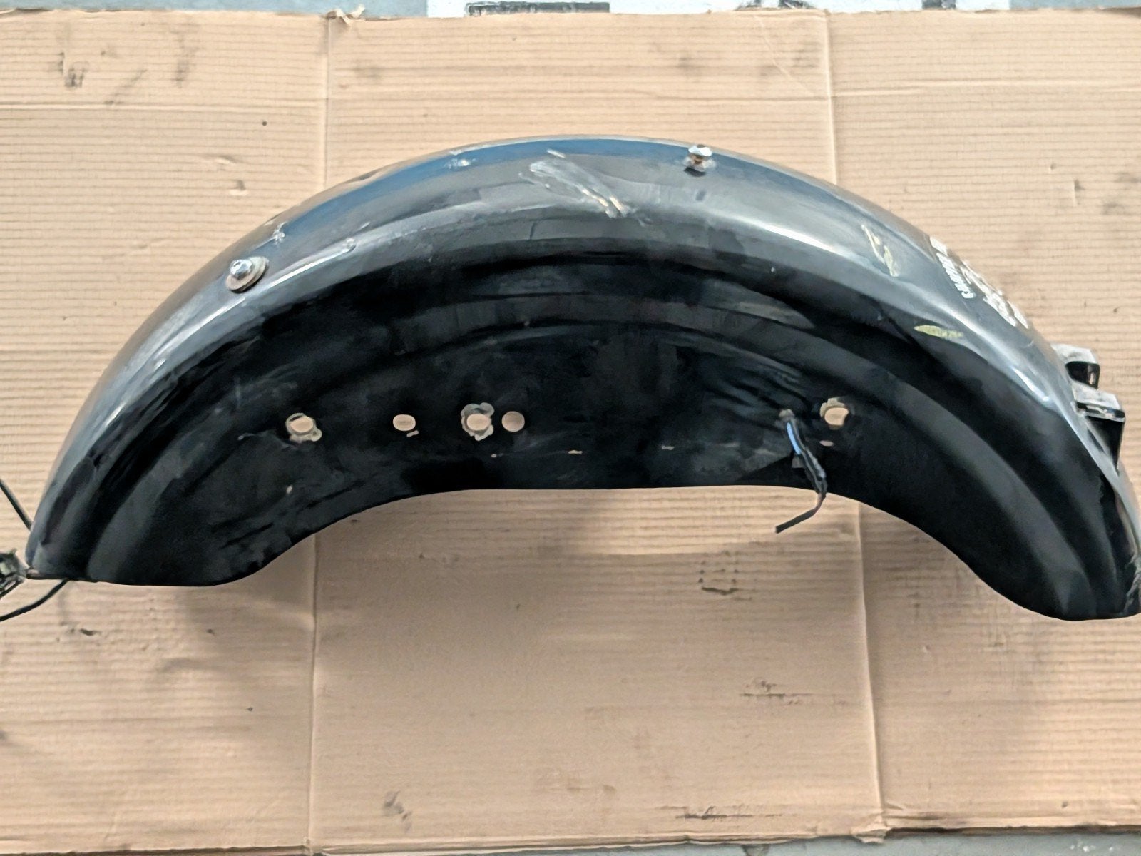 Garde boue arrière Harley Davidson 59634-81A FXR FXLR, Enlèvement, Utilisé