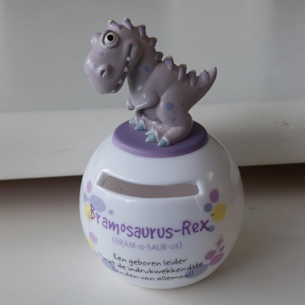 Tirelire Bramosaurus-Rex de Dino-vriend spaarpotten, Enlèvement