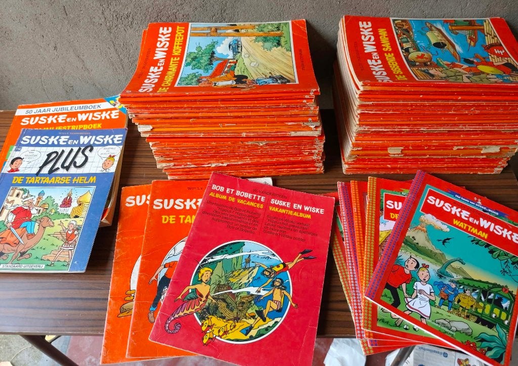 Lotje van +120strips, Boeken, Meerdere stripboeken, Ophalen, Gelezen